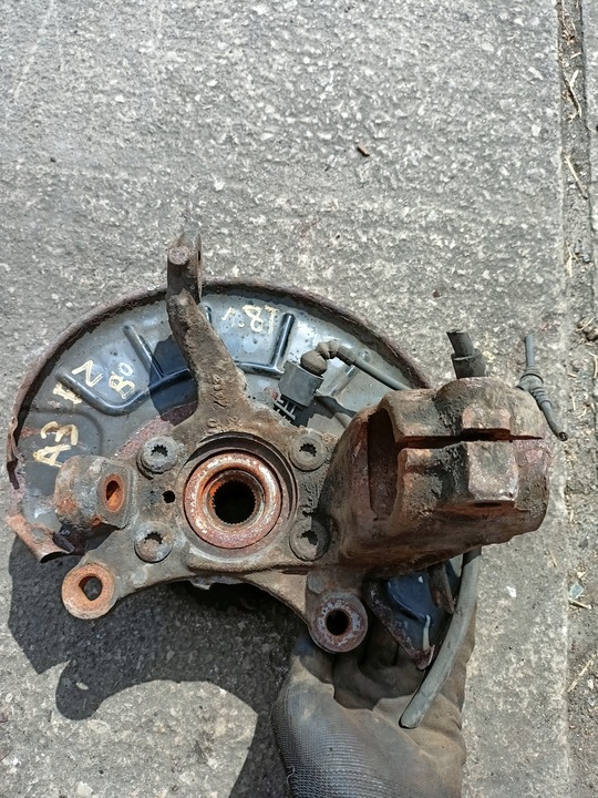 фото №6, Поворотна опора з ступиця лівий lub праві перед audi a3 8p