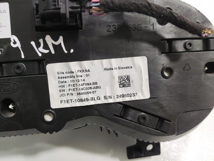 фото №10, Спідометр  ford focus mk3 iii 1.6 tdci f1et-10849-blg 2015-2018 рестайлінг європа