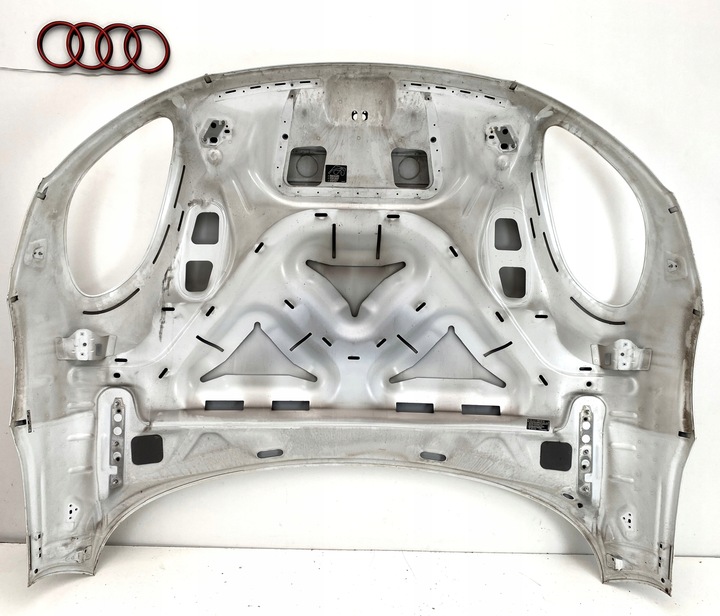 фото №6, Porsche macan 95b рестайлинг капот крышка двигателя белая