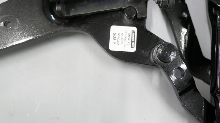 фото №9, Bmw x5 f15 x6 f16 петля патрон/заряд капота пиротехнический правые 475 7326020