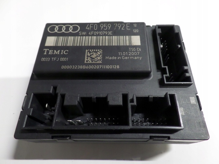 фото №1, Audi a6 c6 модуль блок керування двері праві перед 4f0959792e