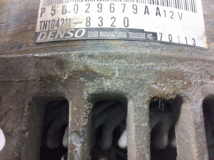 фото №6, Генератор p56029679aa jeep compass 2.0 m-jet