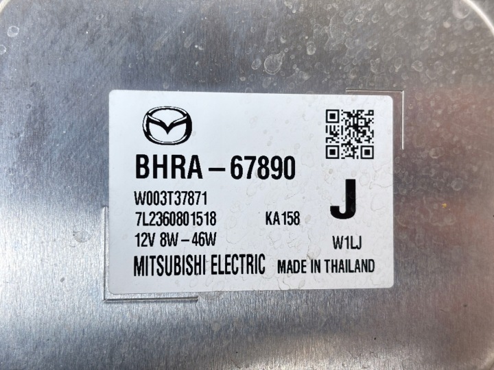 фото №8, Фара повний led права перед mazda 3 bp iv