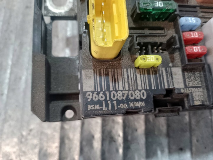 фото №6, Модуль bsm peugeot 307 9661087080 1.4 16v