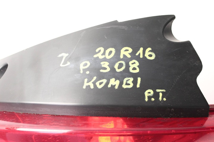 фото №7, Peugeot 308 sw универсал i t7 07r- лампа правая задняя правые зад