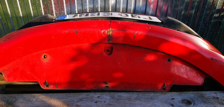 фото №10, Бампер перед переднее opel corsa d рестайлинг opc line 2011-2014 красный