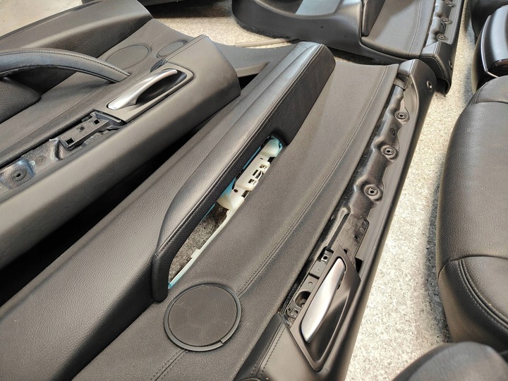 фото №10, Bmw x6 e71 сиденья обивка комфорта чёрные кожа подогрев комплект европа