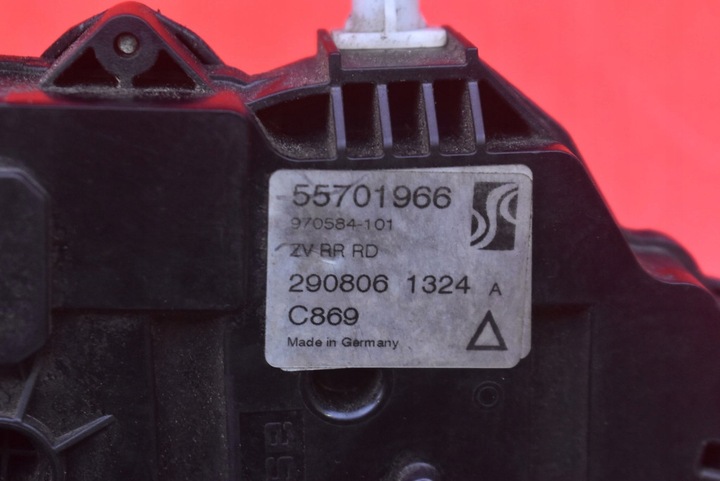 фото №8, Замок двері праві зад задній 55701966 fiat grande punto 5d 05-10