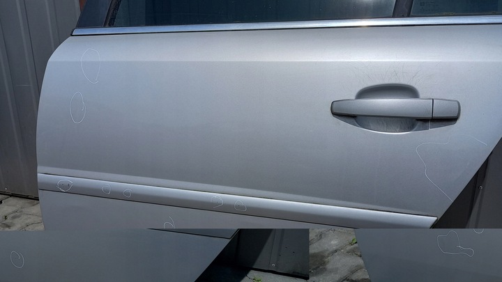 фото №3, Двері ліві зад opel vectra c універсал 05r