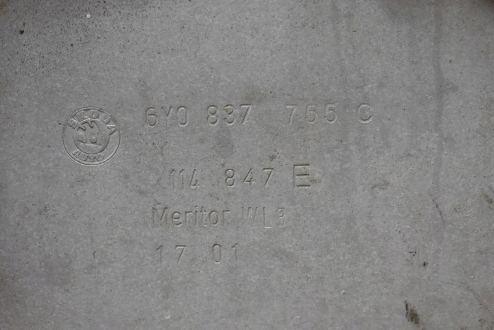 фото №12, Підйомник вікна лівий перед eu 6y0837755c skoda fabia 1 i sedan 99-04