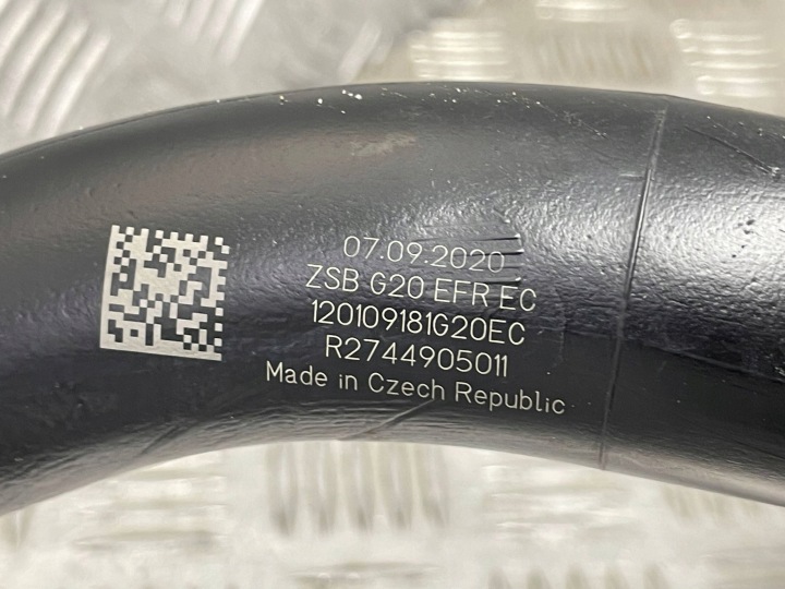 фото №14, Bmw (oem) 7449050 3' g20 заливна горловина труба пального