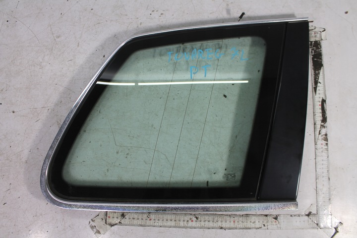 фото №1, Скло кузовна праві зад vw touareg 7l 02-10