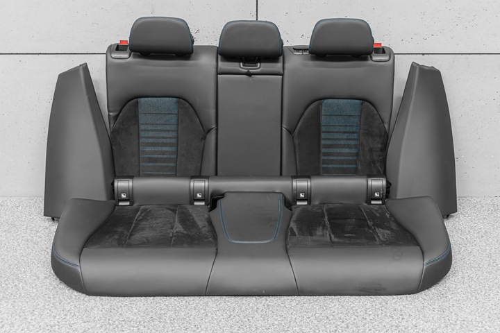 фото №15, Bmw 3 g21 сиденья салон диван средство алькантара синий sport hk электрика