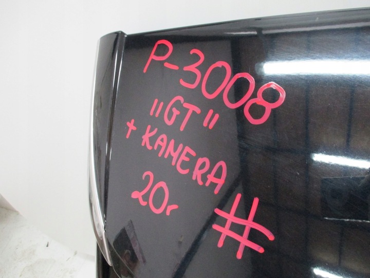 фото №7, Крышка задняя peugeot 3008 камера