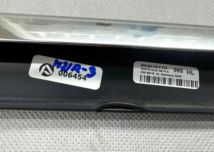 фото №9, Audi q5 sq5 8r i рестайлинг планка накладка левый зад 8r0853763f