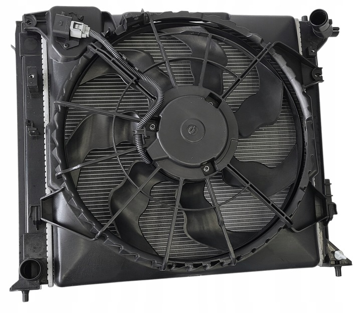 фото №1, Комплект радіатор + вентилятор hyundai tucson 1.6t 1.7 2.0crdi