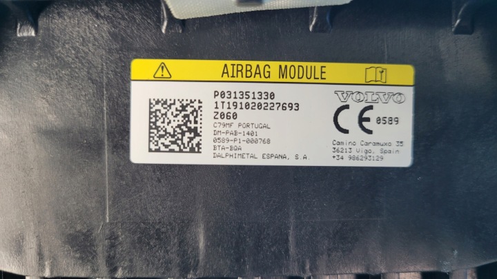 фото №14, Volvo xc90 ii 19r подушка безопасности подушка пассажира 31351330 34160695f