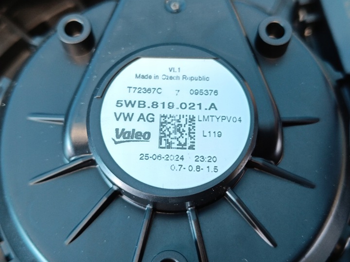 фото №14, Audi a3 8y рестайлінг 1.5tsi 85kw 2025r обігрівач комбайн 5wb816001b 5q1820007d