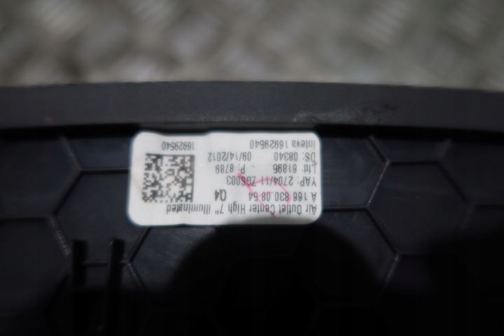 фото №4, Mercedes w166 ml решітка повітропровід a1668300854