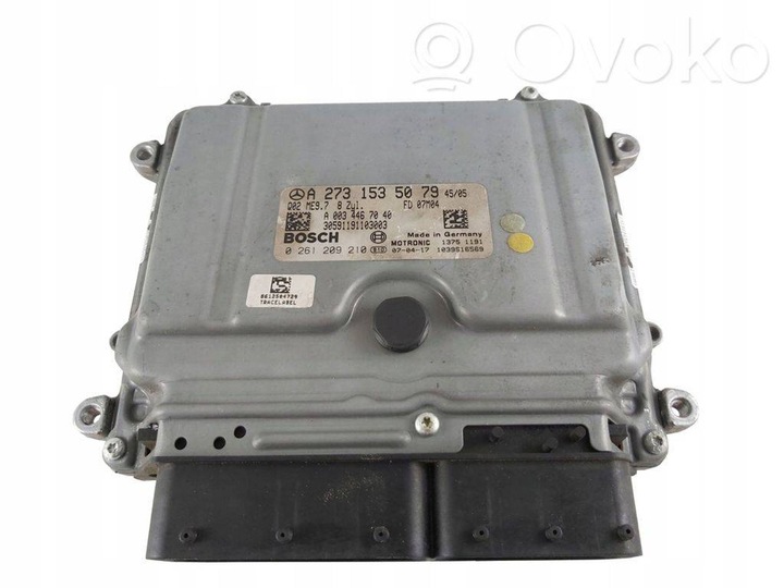 фото №1, Блок управления / модуль ecu mercedes w221 261209210,a2731535079 программирование