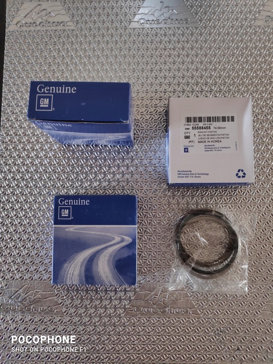 фото №3, Кільця поршневі opel astra k mokka 1.4 turbo