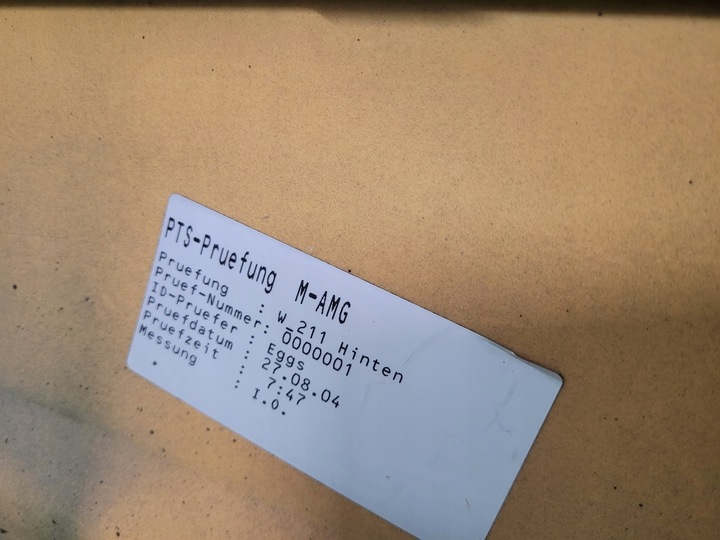 фото №14, Mercedes w211 a211 211 e-klasa amg sedan лімузин бампер зад задній