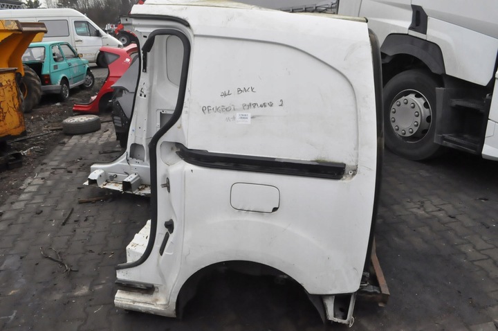 фото №1, Berlingo partner ii 2008- чверть крило лівий зад задній