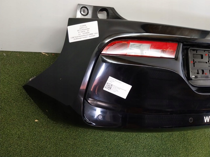 фото №2, Бампер зад bmw i3 l01 lci рестайлінг джгут pdc fluid чорний c2w