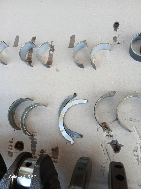 фото №12, Wał коленчатый + вкладыши комплект peugeot citroen ew10j4s 2.0 16v