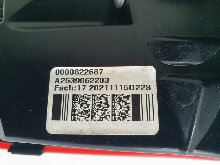 фото №10, Mercedes glc a253 w253 x253 рестайлинг 19- лампа левая левый задняя зад a2539062203