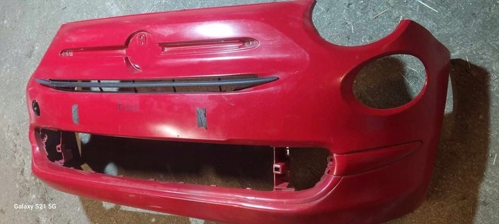 фото №9, Бампер переднее перед fiat 500 рестайлинг sport 15-