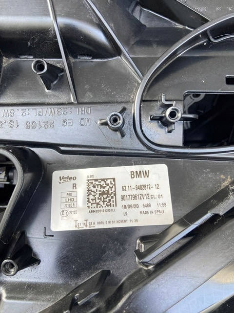 фото №6, Лампы bmw 1 f40 полный led адаптивный led