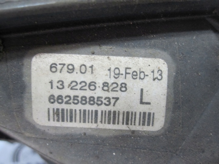 фото №5, Opel insignia a галоген лівий перед 13226828