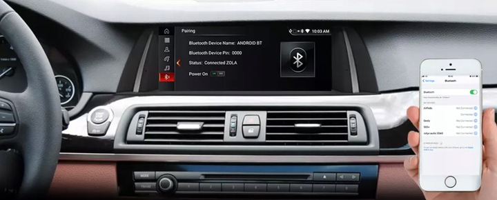 фото №11, Екран радіо андроїд 14 8gb ram bmw f10 f11 систем cic snapdragon 665