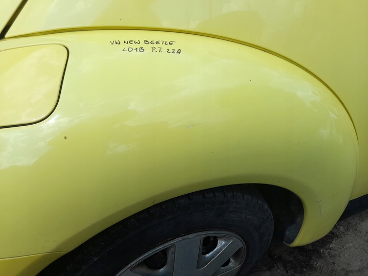 фото №7, Vw new beetle крило праві зад задній задній ld1b
