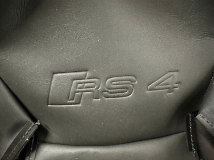 фото №10, Кожа сиденья перед recaro audi rs4 soul metallica