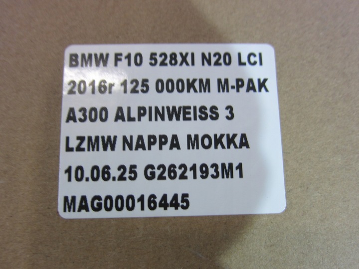 фото №15, Bmw 5 f10 стійки захисні накладки козирки елементи стеля чорної 51168052676