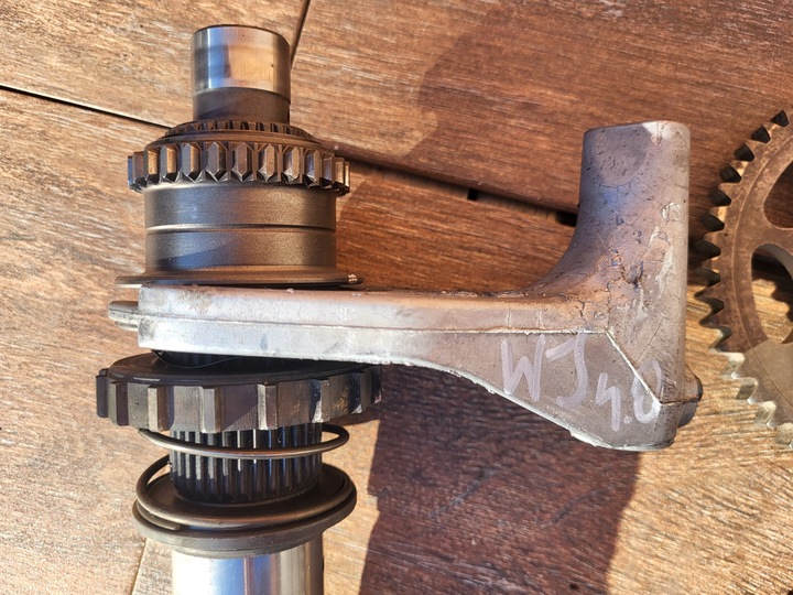 фото №8, Jeep grand cherokee wj 99-04 4.0 редуктор 247j режим вал шестерня