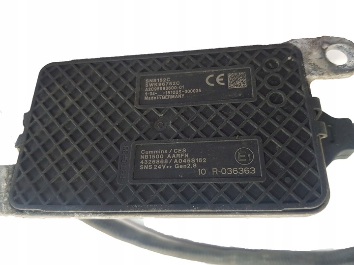 фото №3, Датчик nox daf xf cf 106 евро 6 4326868 a045s162