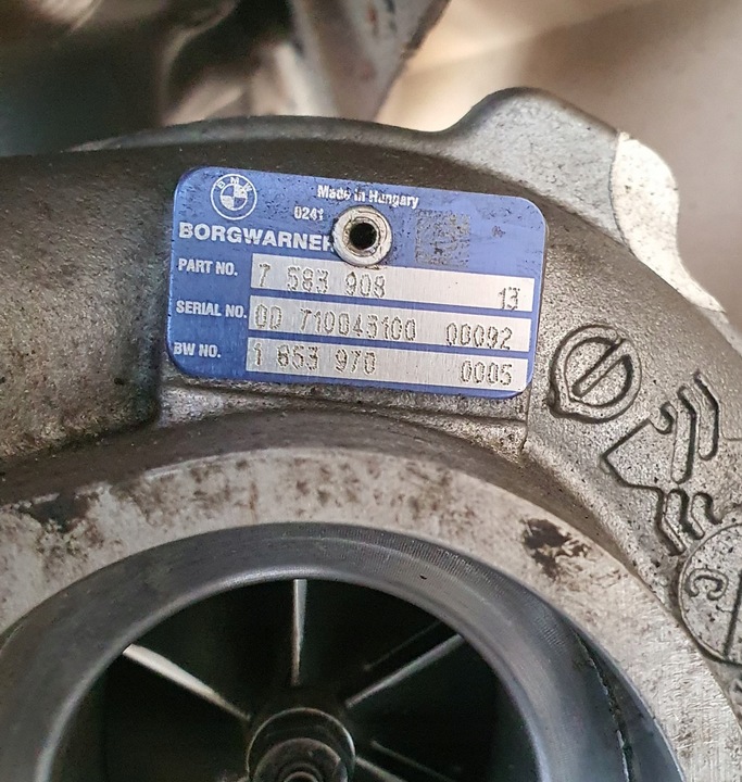 фото №11, Турбина bmw 535i 640i f07 f10 f13 7583908