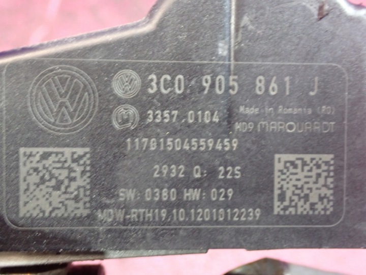 фото №8, Vw passat cc 12- рестайлинг fl колонка руль 3c1419501s блокировка 3c0905861j