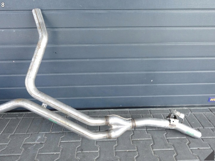 фото №9, Audi a8 4h0 4h4 d4 рестайлінг 13-17 вихлопна система глушник кінцевий довгий 3.0 tdi