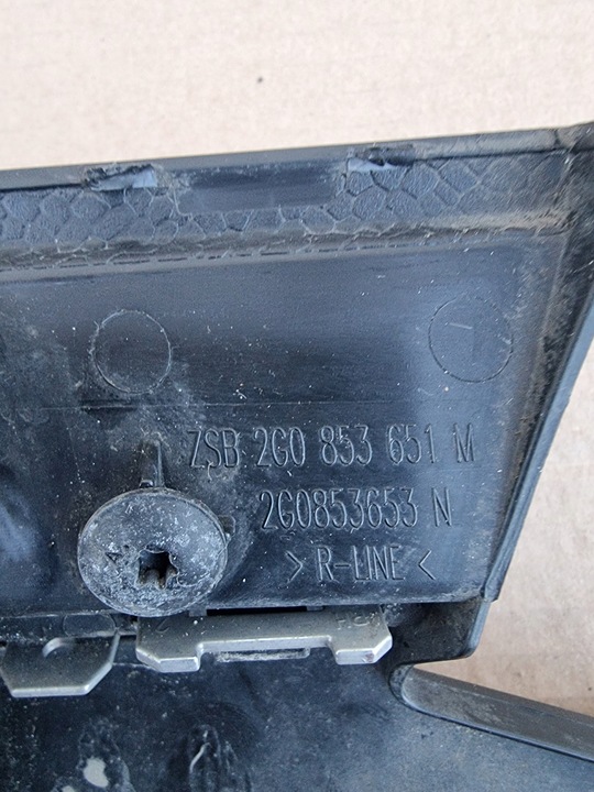 фото №6, Volkswagen polo оригинальный номер 2g0853653n решётка радиатор