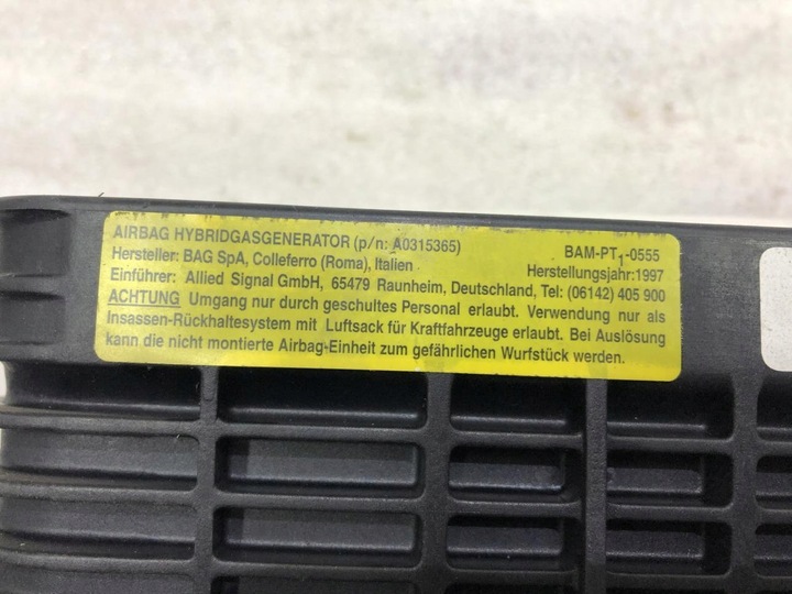 фото №12, Подушка безпеки подушка пасажира opel mokka 90504787