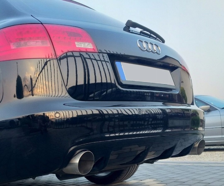 фото №9, Спойлер заднего бампера з волокна стеклянного rs6 вид do audi a6 04-08 avant
