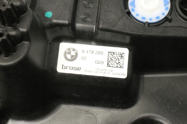 фото №6, Bmw g05 x5 підйомник механізм скла лівий зад 9479295 9479073