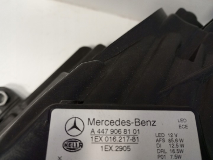 фото №12, Лампа multibeam led mercedes v класс a4479068101 a4479068001 перед передняя