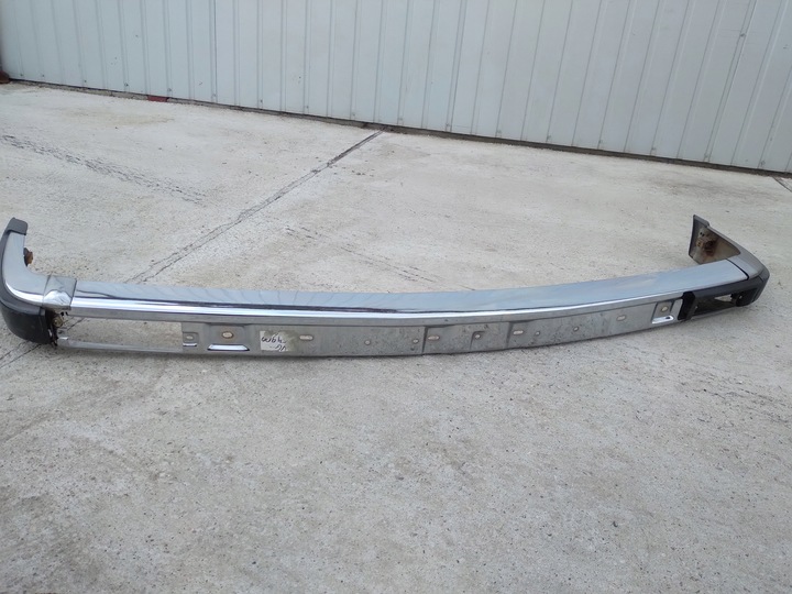 фото №9, Бампер перед хром новый средний el оригинал bmw e30 узкая лампа дорестайлинг