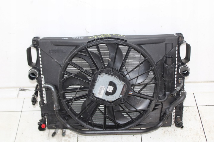 фото №1, Mercedes e клас w211 2.6 b автомат радіатор вентилятор комплект