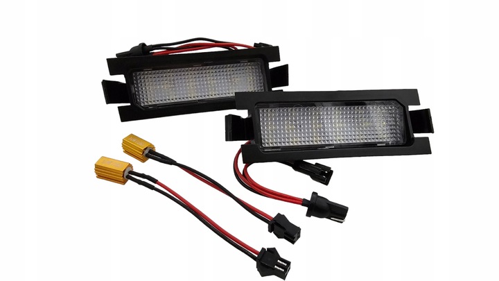 фото №16, Led подсветка номерного знака регистрационный kia pro c'eed 2006-2011
